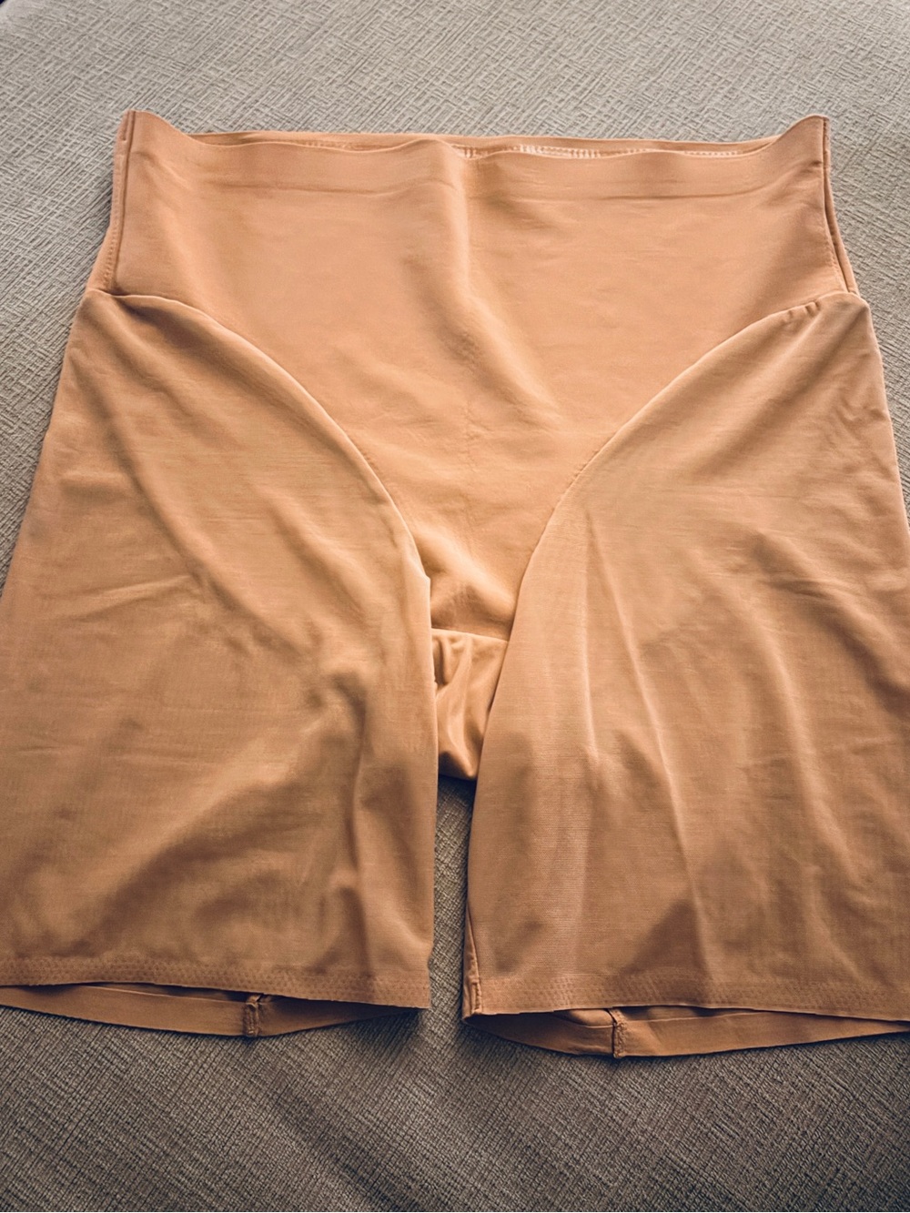 Shapermint High-Waist Sculpting Shorts - Beige